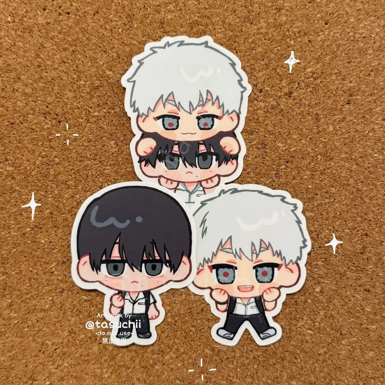 3 ops The Summer Hikaru Died - Childhood Friends Vinyl Stickers