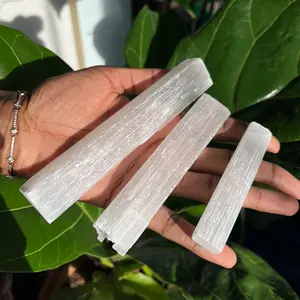 Selenite Satin Spar Charging Bars