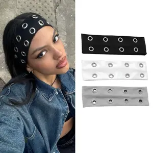 Hidden Halo Y2K Grommet GPS Pocket Headband Trio
