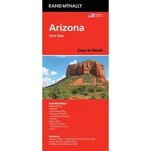 Rand McNally Easy to Read Folded Map: Arizona State Map -- Rand McNally, Sheet Map, Folded