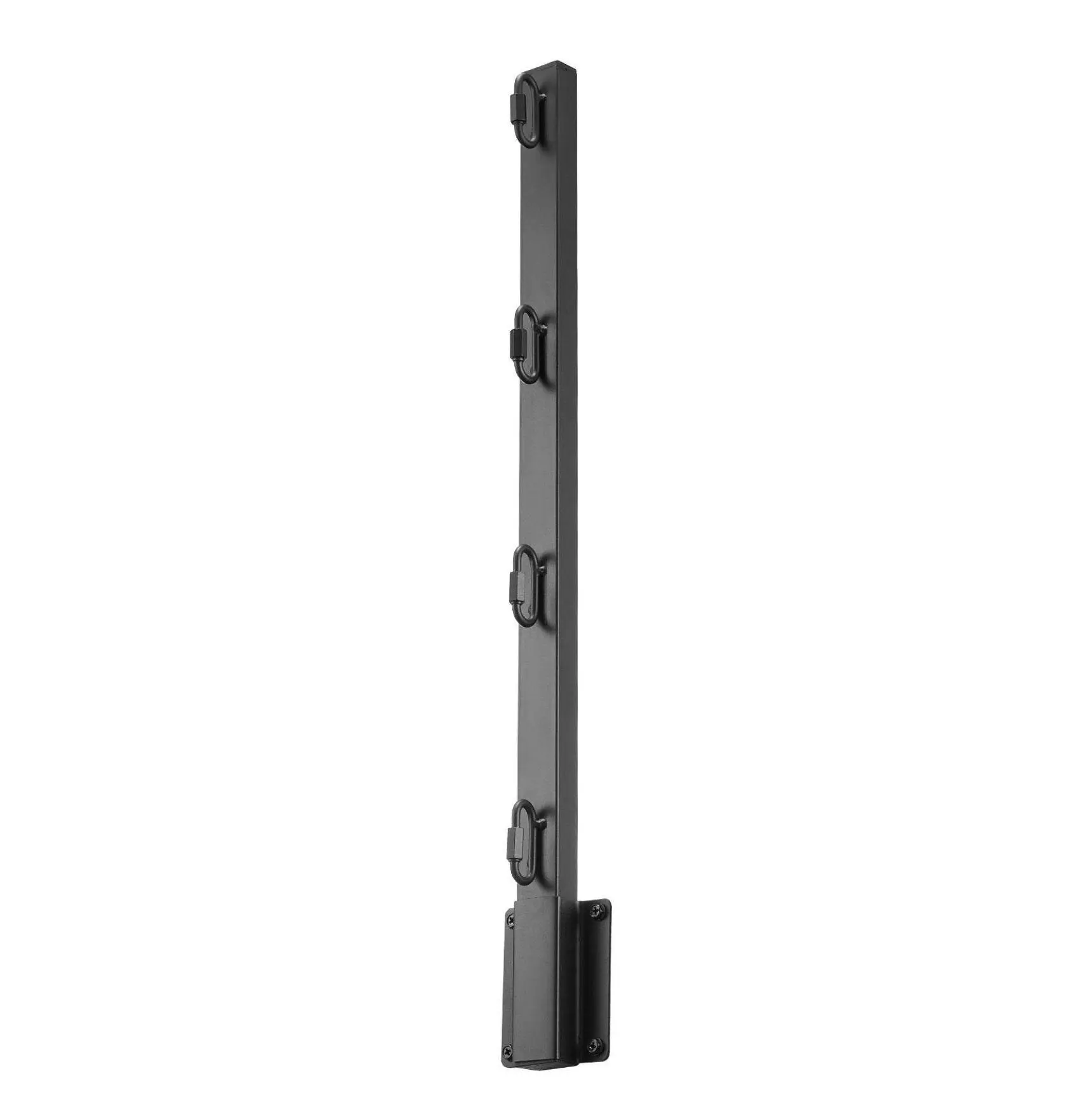 Fence Post Extender 8 Pack, 23.8in Barbed Wire Arm, Steel Fence Height Extender - Flat/Surface Mount, Privacy & Pet Containment 8 Pieces