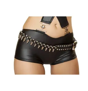 BAHBELT102 - Delicate Studded Bullet Belt