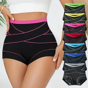 HOTCOM Combination Women's Underwear, High Waisted Underwear For Women Ladies Panties Postpartum Briefs