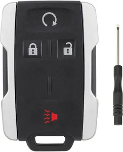 Remote Fob Case Shell Cover for 2014 2015 2016 2017 2018 2019 2020 2021 Chevy Silverado Colorado GMC Canyon Sierra M3N-32337100 Just Shell