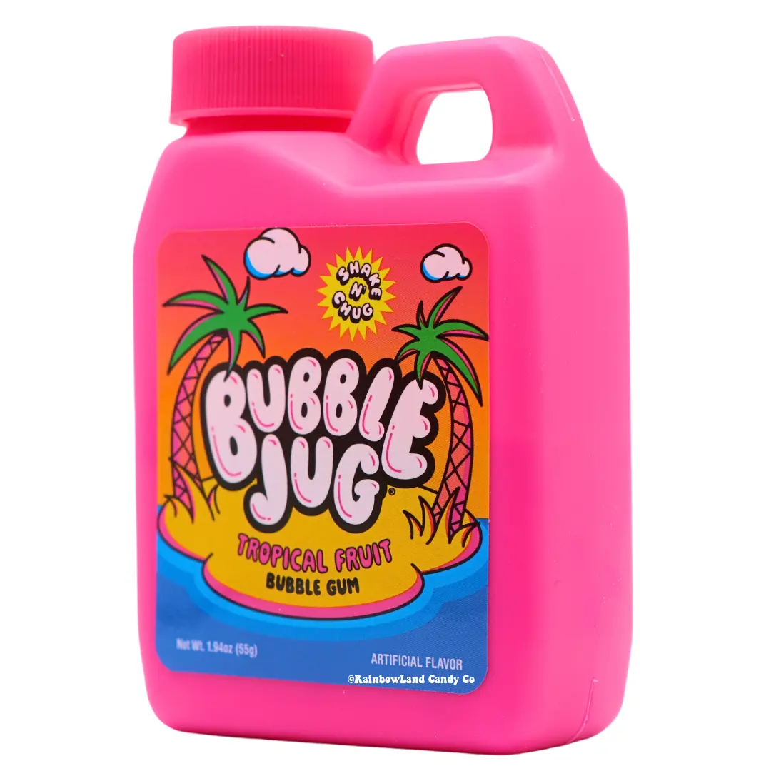 Bubble Jug Tropical Fruit Bubble Gum | 90s Nostalgic Candy