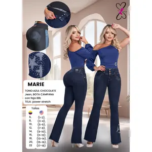 Marie Colombian Jean with Internal Girdle Style 360 & BBL Star Patch