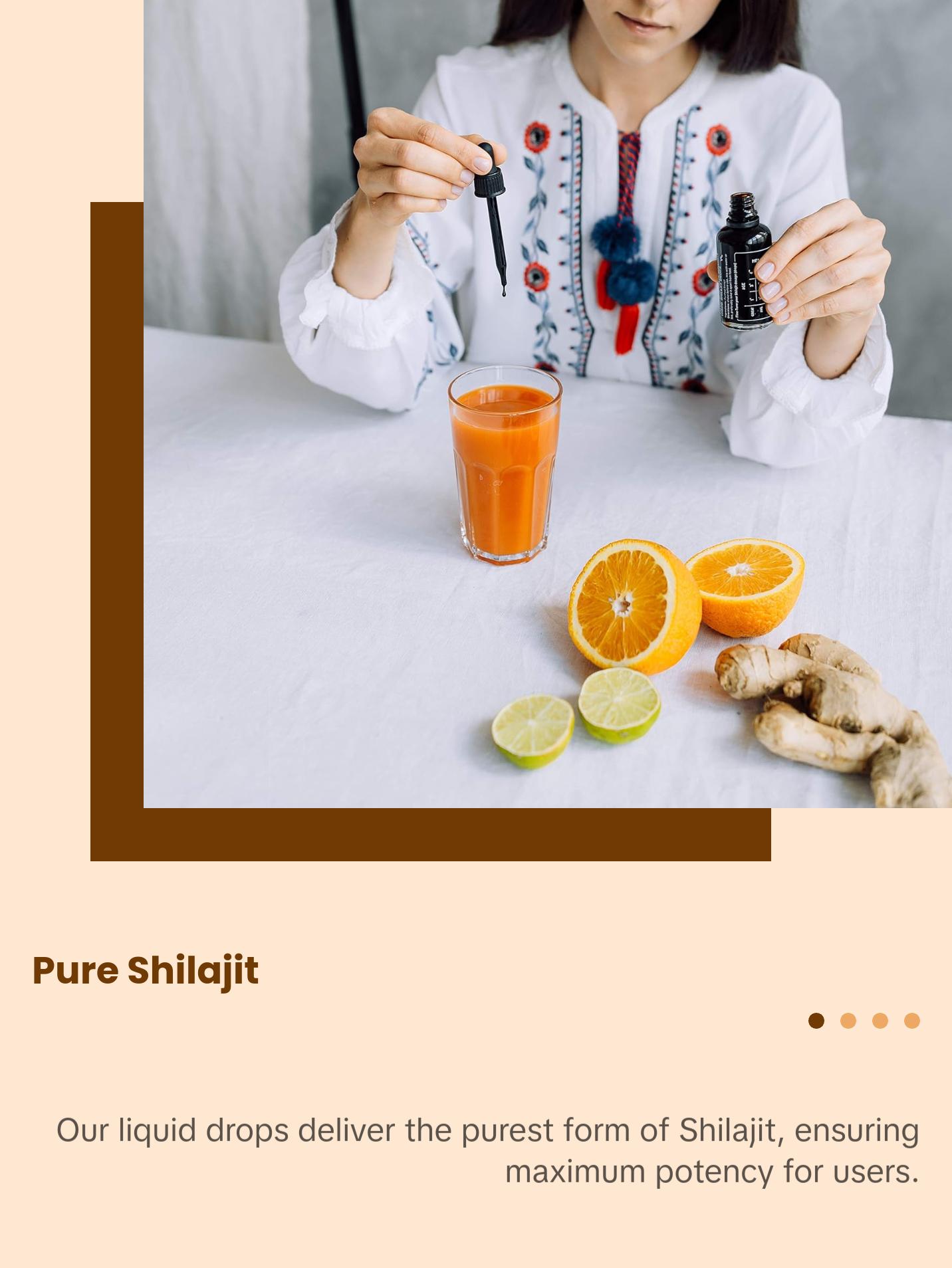 Pure Himalayan Shilajit, Sun Dried Liquid Drops - Immune Support Supplement, Energy Boost, Detox Cleanse, Anti-Aging and Wellness - Natural Trace Minerals & Fulvic Acid Complex