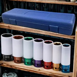 1/2 Inch Drive Wheel Protector, Impact Sockets Set, Durable Plastic Socket Nut Socket, Hand Tools for Home & Office, Torque Wrench Accessories