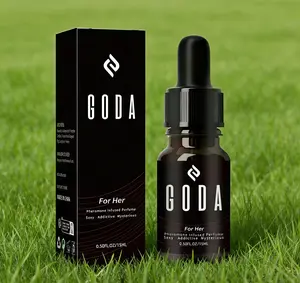 GODA For Her Pheromone Perfume Oil | Sweet & Spicy Floral Scent with Jasmine & Rose | Vegan Long-Lasting Travel Perfume  15ml / 0.50 Fl. Oz