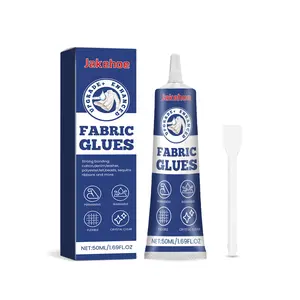 Jakehoe Fabric Adhesive Glue Multifunctional Fabric Glue Clothes Pattern Adhesive Soft Adhesive