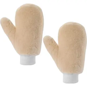 Painters Mitt with Thumb, Painting with Hand Mitts, Paint Mitt, Cleaning, and Dusting Mitt, Painters & Decorators Glove（2-Pack)