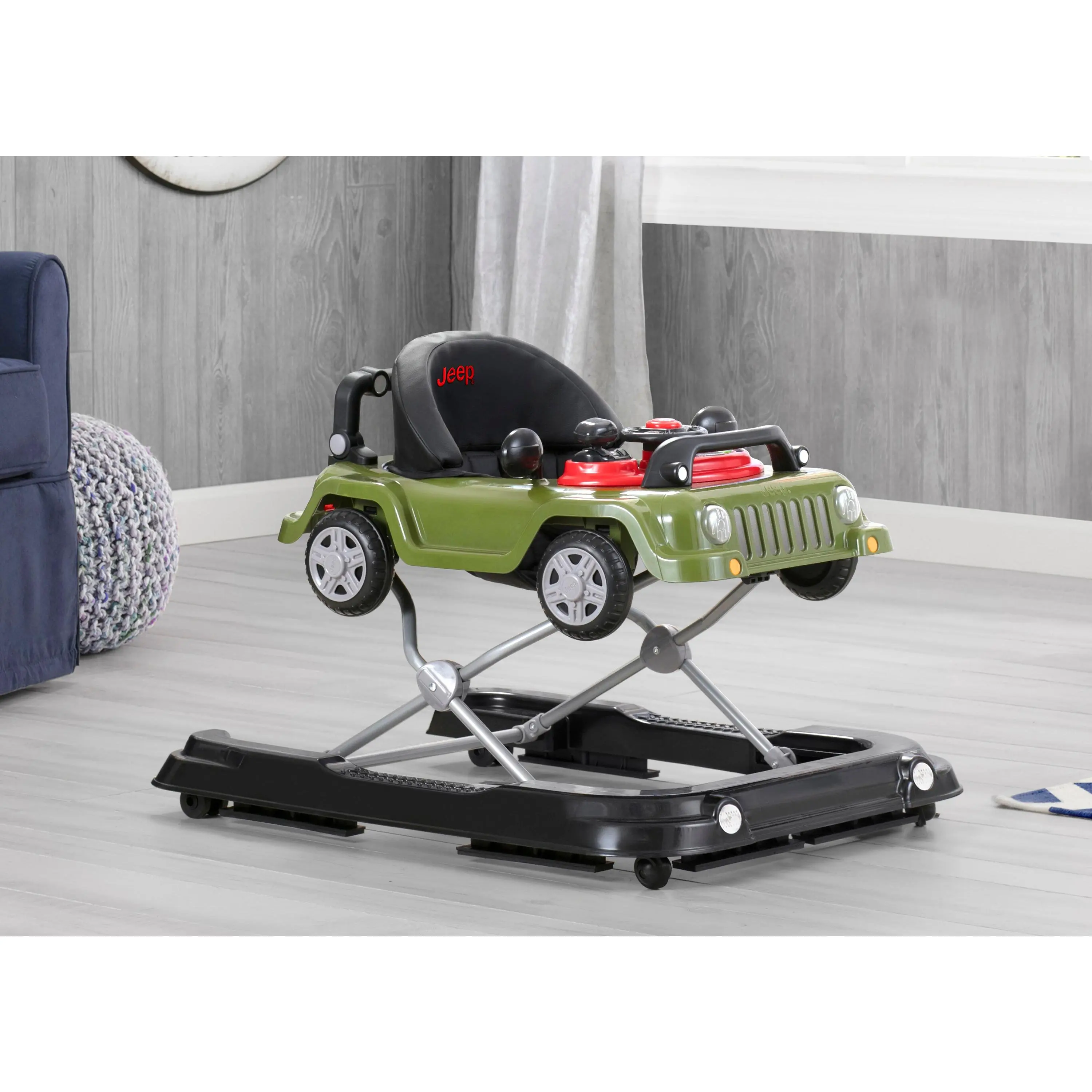 Jeep® Classic Wrangler 3-in-1 Grow With Me Walker Jeep® Classic Wrangler 3-in-1 Grow With Me Walker