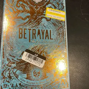 Betrayal Card Game - LPJQ 771773 - Clearance - 12+ - Designed by Bruce Glass - $9.95