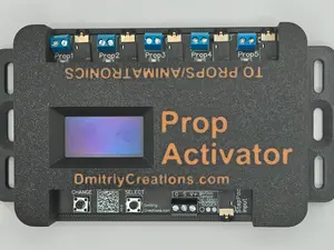 Prop Activator Controller – Multi-Prop Sequential Timer Controller for Home Depot, Lowes & Spirit Halloween Animatronics