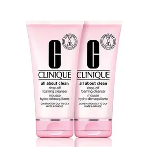 Clinique All About Clean Rinse-Off Foaming Cleanser Duo