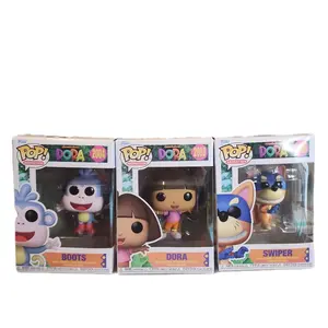 Funko Pop Nickelodeon Dora the Explorer Bundle - Dora #2003, Boots #2004, Swiper #2005