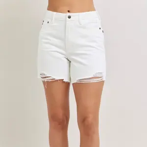 Judy Blue High Waist Rigid Magic Dad Short with Cell Phone Back Pocket