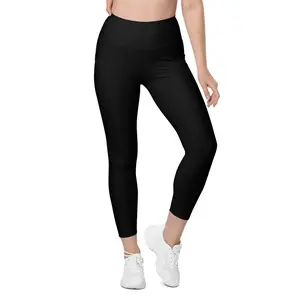 She’s The Veteran Leggings with Pockets UPF 50+ Protection All Seasons Tight Fit for Outdoor Activities casual legging