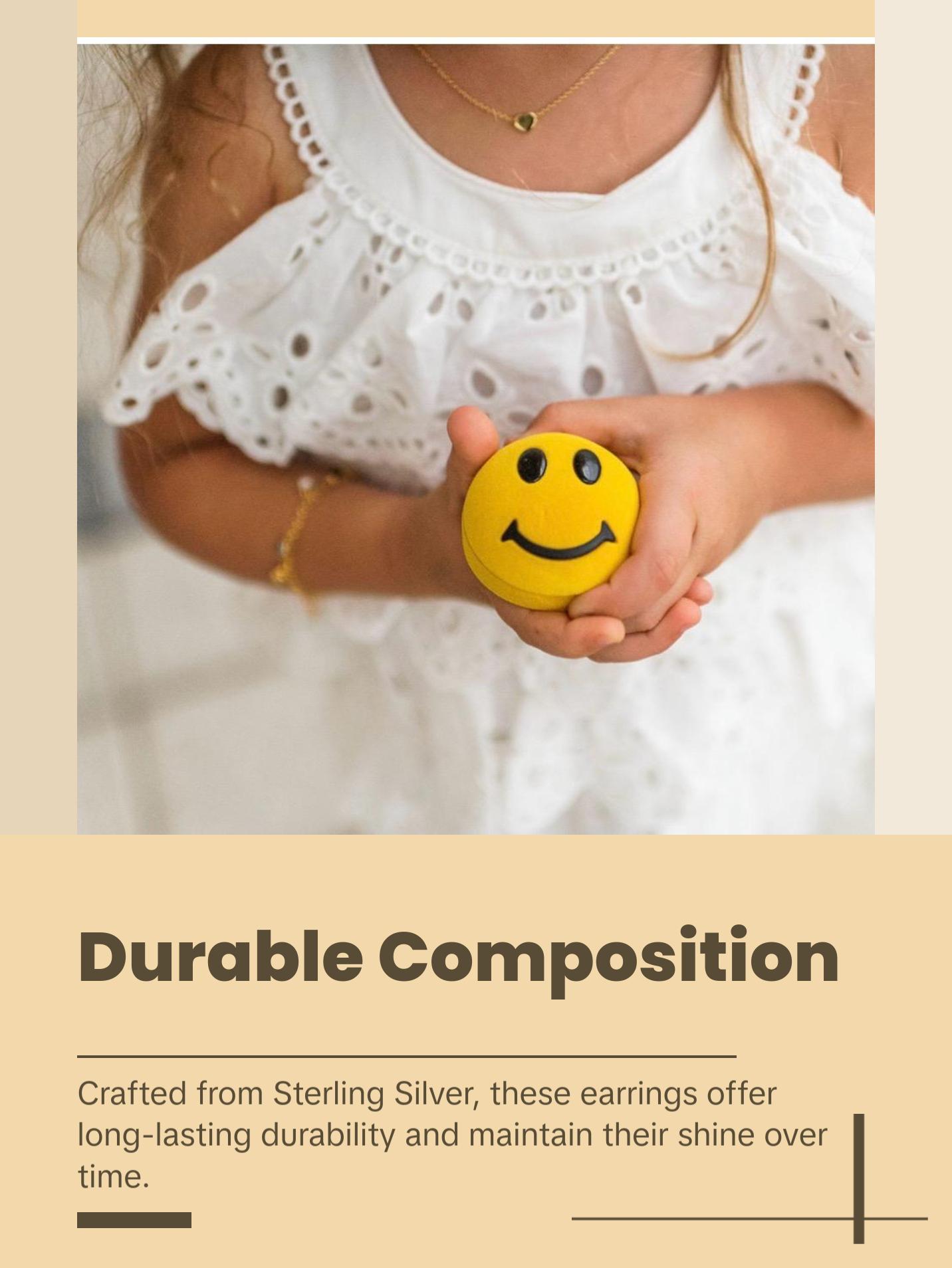 Smiley Earrings - Perfect for Christmas