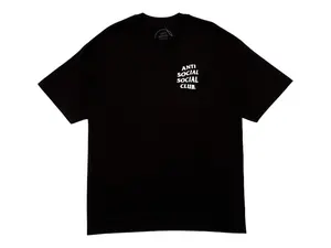 Anti Social Social Club Men's Mind Games Tee Black, from StockX