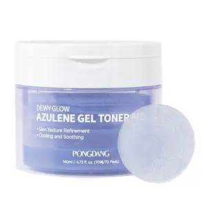 PONGDANG Dewy Glow Azulene Gel Toner Pad