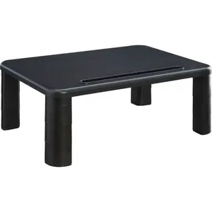 Mesh Wire Adjustable Monitor Riser, Black