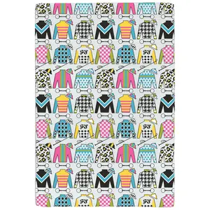Jockey Silks Tea Towel