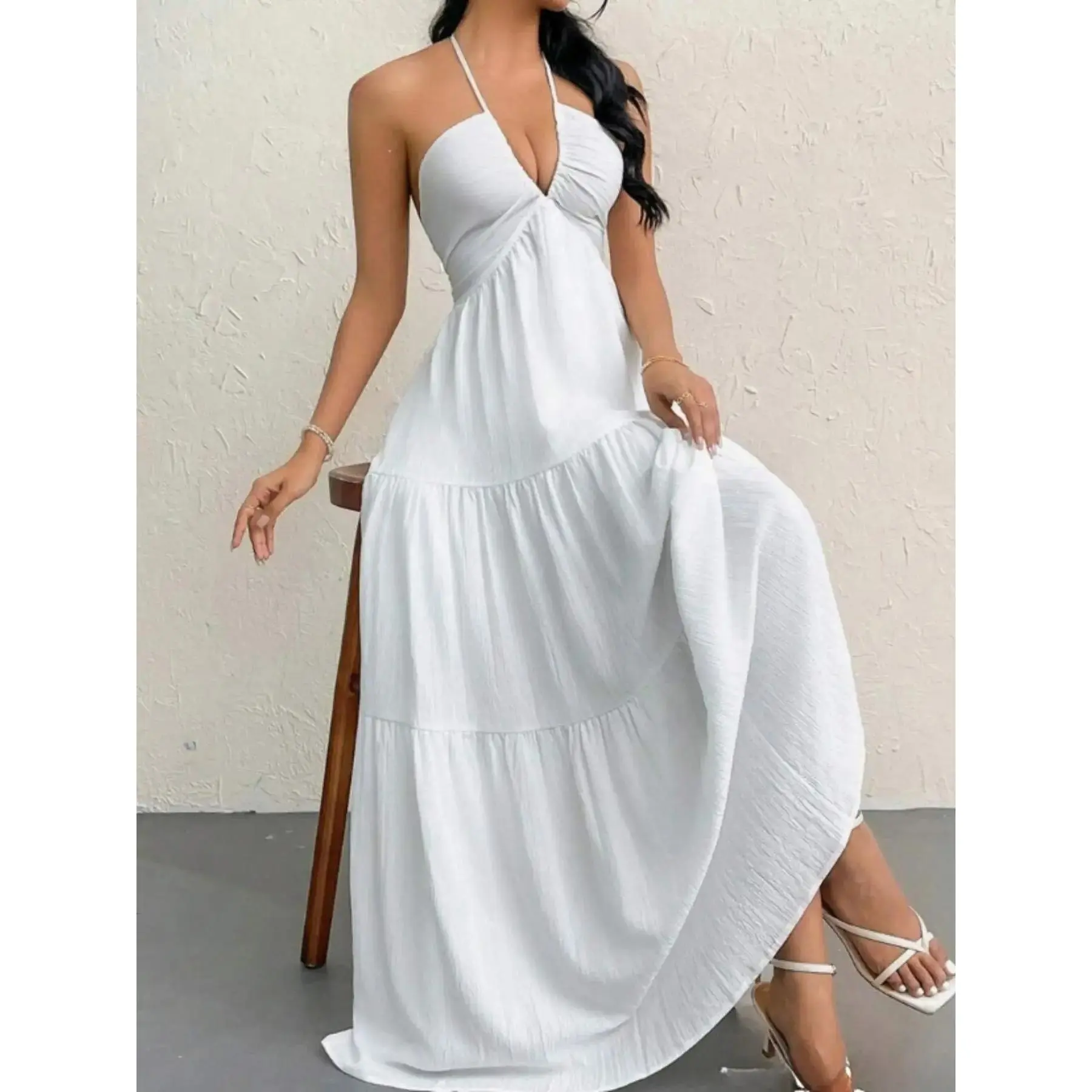 cute flower dress Amazon.com: PRETTYGARDEN Women's Summer Floral Boho Dress Wrap V Neck Short  Sleeve Ruffle A-Line Flowy Maxi Wedding Guest Dresses (Apricot Floral,Small)  : Clothing, Shoes & Jewelry