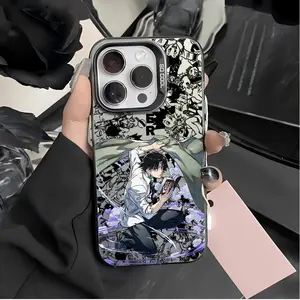 Anime HUNTER×HUNTERS Phone Case for iPhone 16, 15, 14 Pro Max, 13, 12, 11 Pro, X, XR, XS Max, 8, 7 Plus - Shockproof Matte Back Cover, , Mobile Accessory, Pop Culture, Uv Printed, Durable Cover, Pop Culture Lovers, Tech Enthusiasts