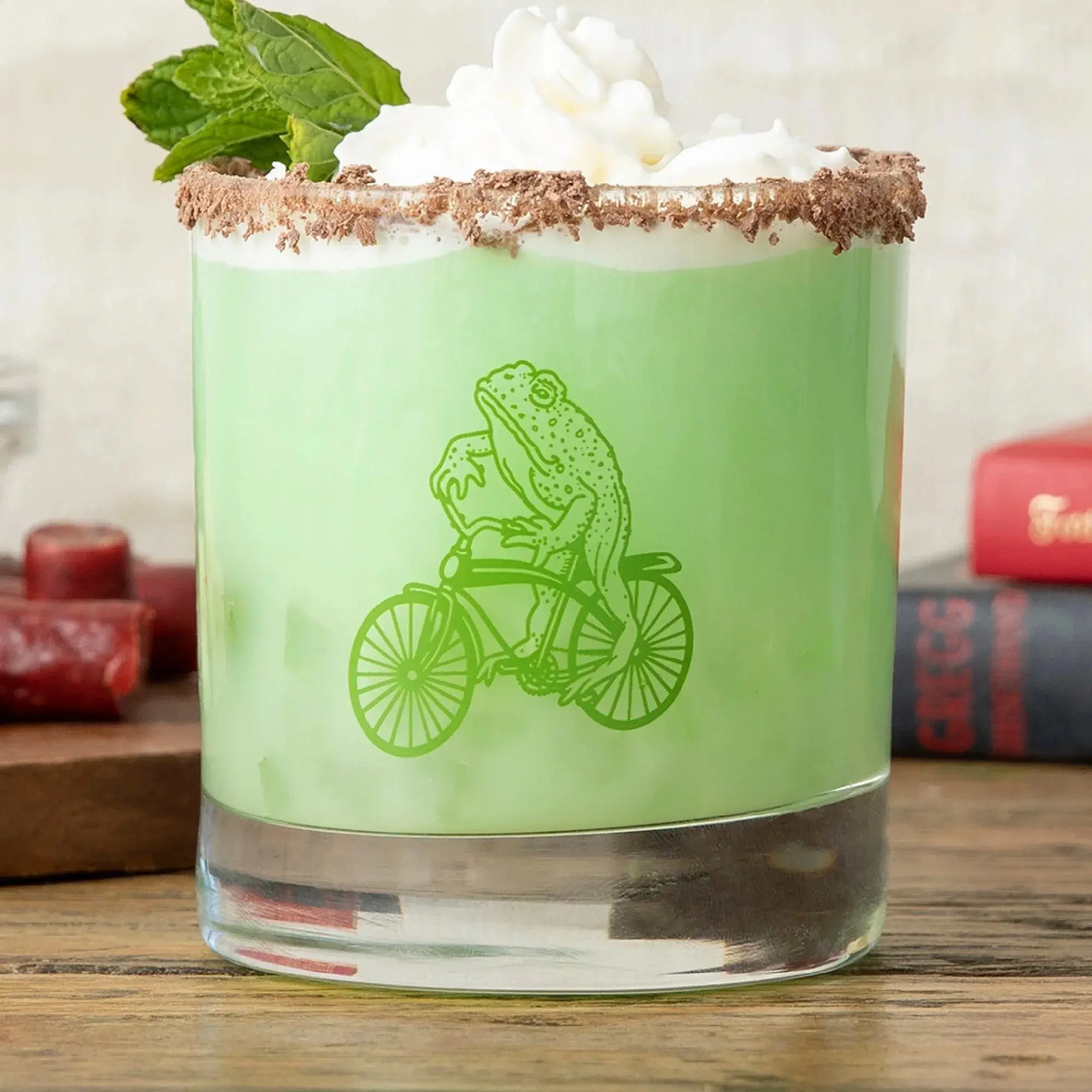 Frog Rocks Glass