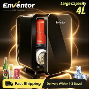 4L Portable Mini Fridge – Skincare Insulin & Peptide Cooler Warmer | Car & Desk Mini Refrigerator