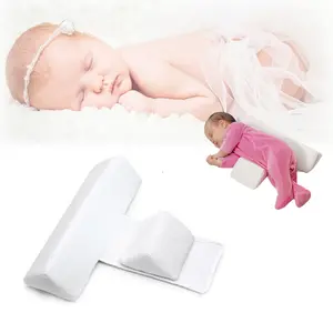 Baby Side Sleep Pillow, Anti-Colic Baby Support Cushion, Comfortable Sleeping Aid for Infants, Essential Baby Care Accessory, Soft Bedding