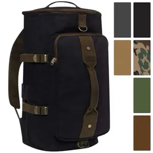 Rothco Convertible Canvas Duffle / Backpack - 19 Inches - Convertible’s nnasseeé BBBbttj  J Canvas Duffle Backpack 30L Storage, 2-in-1 Design, Durable Heavyweight Canvas, Adjustable Straps, Perfect for Travel & Outdoor Gear
