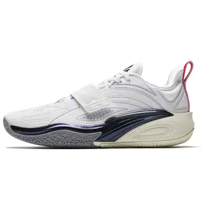 Anta KAI 1 Irving Basketball Shoes for Men – White Black Red, Nitrogen Tech, Carbon Fiber Midsole, Cushioned and Durable Verifiable, with credentials and supporting global authentication