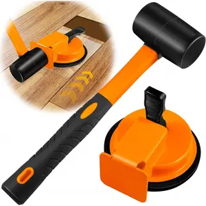 Wood floor installation tool, rubber hammer, special tool for tile jointing, suction cup for strong adhesion, floor installation tool