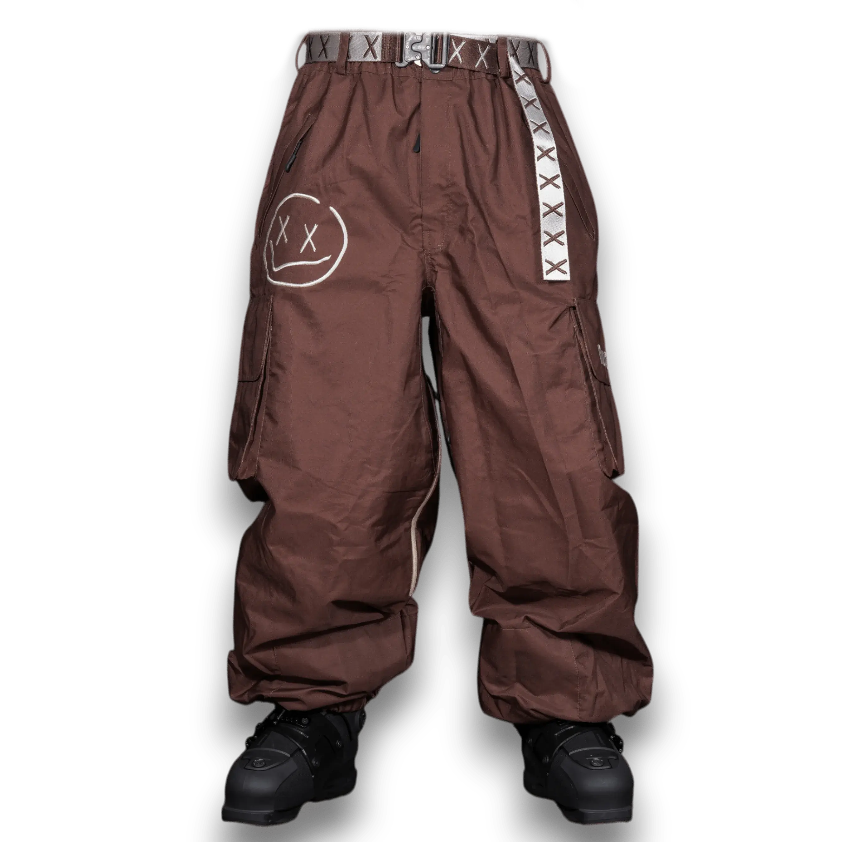 Numbskull Slacker Baggy Snow Pant 2.0 - Brown
