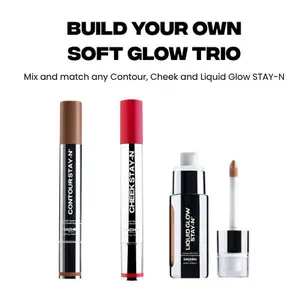 SACHEU Build Your Own Soft Glow STAY-N TRIO - Cheek, Contour & Liquid Glow STAY-N