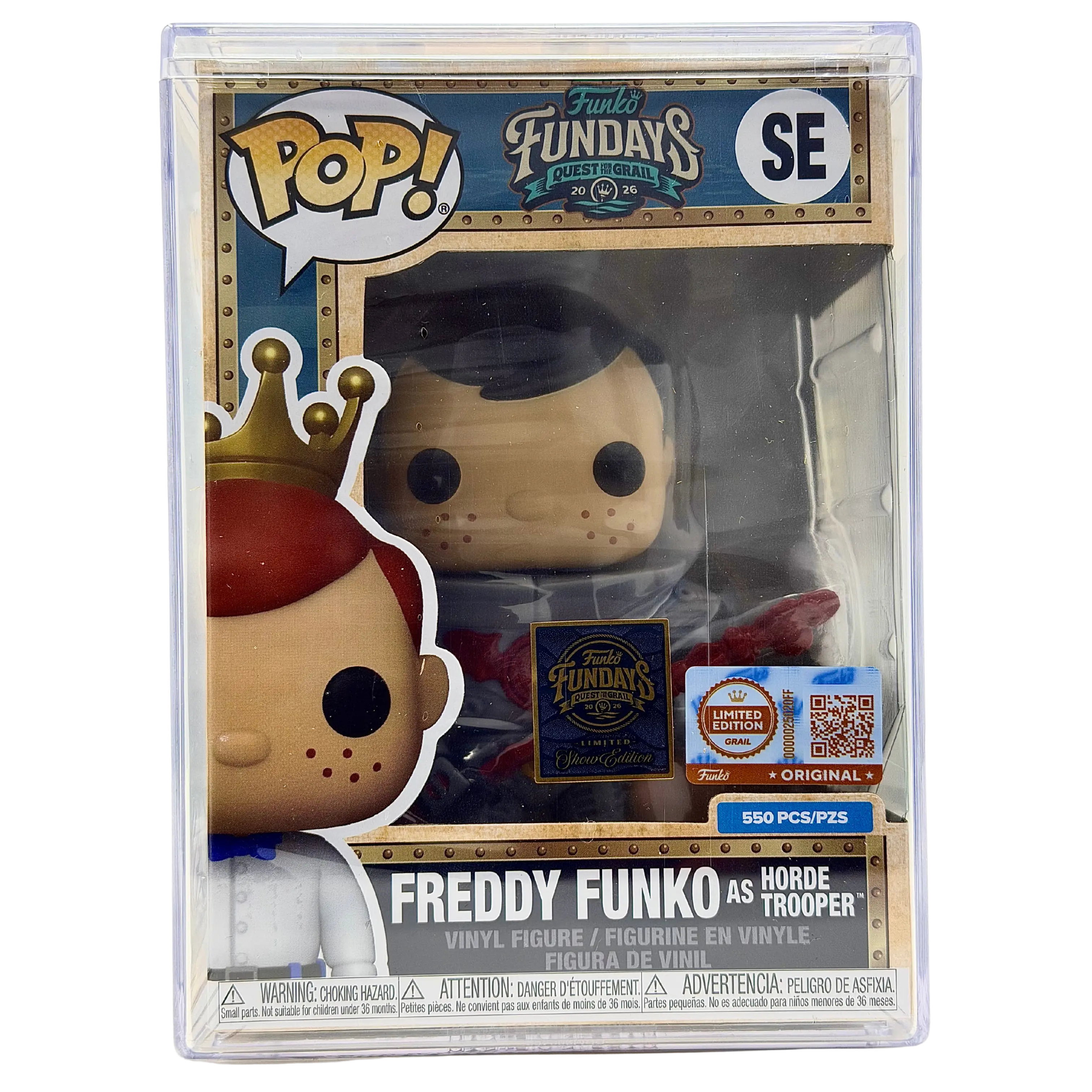 Funko Pop! Funko Fundays 2026: Masters of the Universe – Freddy Funko as Horde Trooper SE (Grail Limited Edition 550 Pieces)