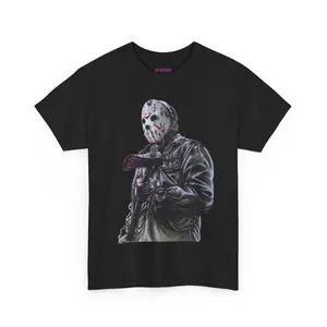 Jason's Friday the 13th Slasher Horror Movie 80's Retro Cotton Unisex T-Shirt