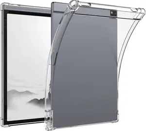 Clear Case for 8.2" iFLYTEK AINOTE Air 2 Tablet - Ultra-Thin Lightweight TPU Transparent Flexible Soft  Shell Cover with Pen Holder (Clear)