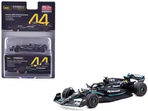 Mercedes-AMG F1 W14 E Performance #44 F1 "Hungarian GP" (2023) "Global64" Series 1/64 Diecast Model Car by Tarmac Works