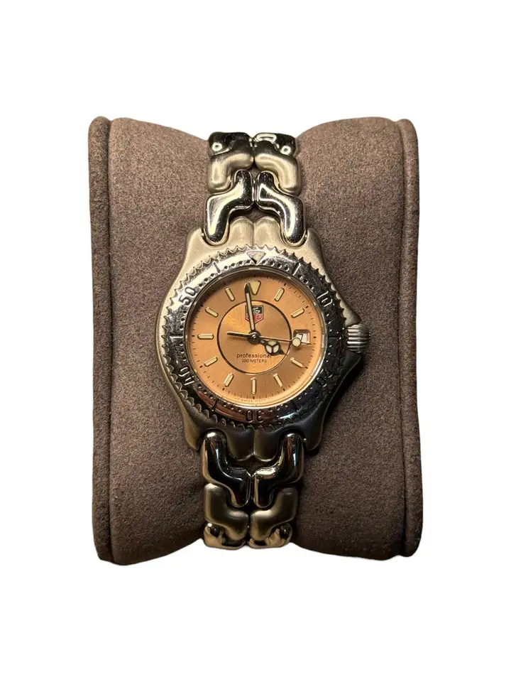 Pre-owned Tag Heuer Professional Salmon Dial