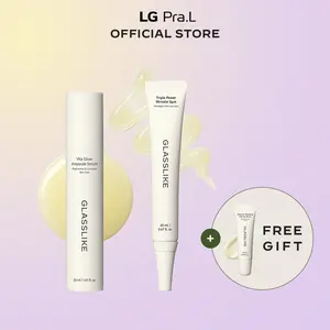[FREE GIFT] LG Pra.L Daily Glow Duo + Free Lip Serum Gift｜ All-in-One Korean Skincare Set for Winter-Dry Skin — Wrinkle, Glow & Plump Care in One Routine, Korean Skincare, Spot Correcting, Skin tone improvement, Wrinkle Wrapping, Plumping Lip Care