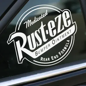 Rusteze Decal, Cars decal, Mater, Car Sticker, Wall Sticker, Laptop Decal, Vinyl Decals, Vinyl Decal, Stickers, Gifts, For Her, For Him B