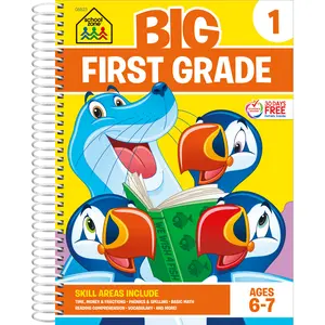 Big First Grade Workbook (Spiral Bound)