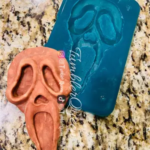 Ghosty Face 3D Silicon Mold