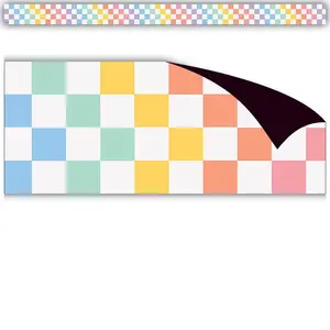 MAGNETIC BORDER: COOL FOR SCHOOL CHECKERS