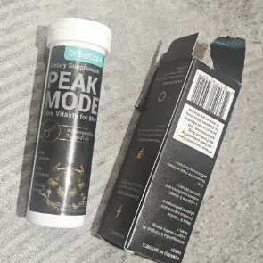 DrBioCare PEAK MODE Core Male Vitality Supplement 7-in-1 Blend with Shilajit Ashwagandha for Daily Energy Stamina Support