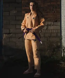 Progress M6 Mark 6 Women's BJJ Gi - Peach