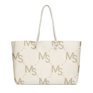 MS Luxury Print Oversized weekender bag